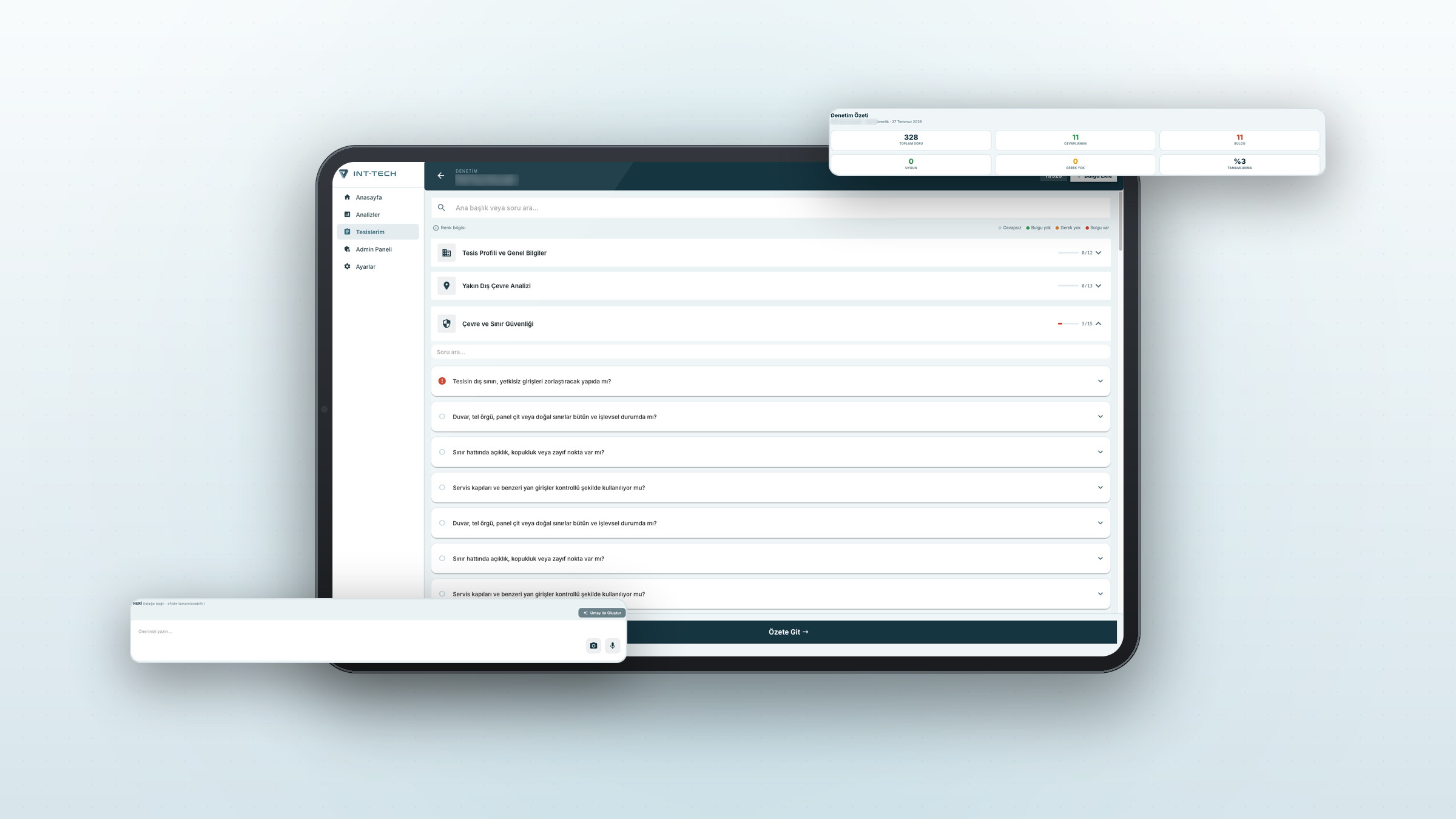 UMAY digital audit and inspection workflow